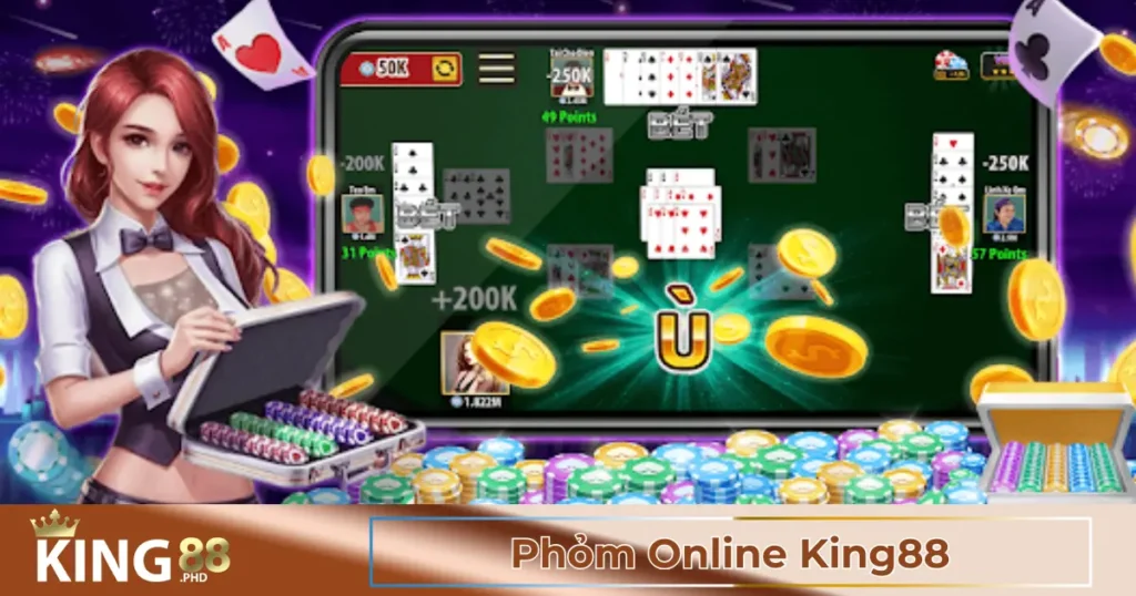 Phỏm Online King88 – Đánh Bài Đổi Thưởng Đầy Kịch Tính 1 Luật Chơi Phỏm Online Tại King88
