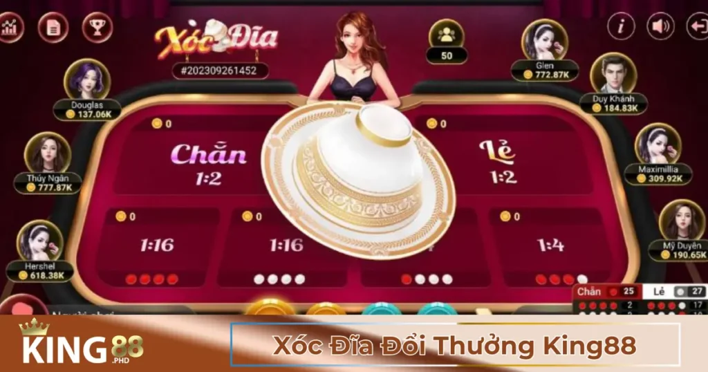 Cách Chơi Xóc Đĩa Tại King88 & Luật Chơi Cơ Bản